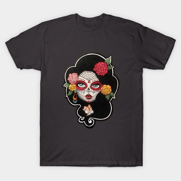 Day of the Dead T-Shirt by Thalohalo